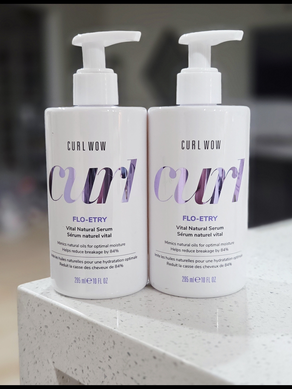CURL WOW Flo-Etry Vital Natural Serum - White (Pack of 2)